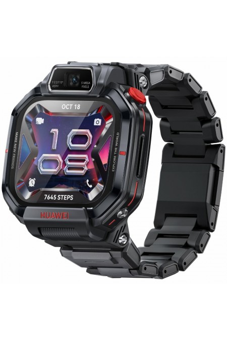 Детские умные часы HUAWEI Watch Kids X1 Pro (55020JAS) (черный) 
