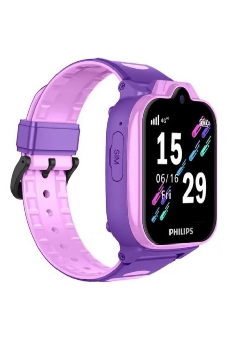 Детские умные часы Philips W6610 (розовый) 