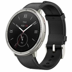 Умные часы Amazfit Active 2 Premium Leather (черный)