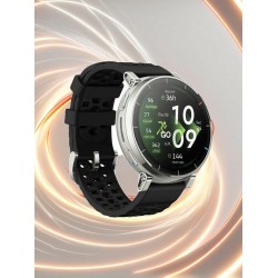 Умные часы Amazfit Active 3 Premium (серебристый/черный)