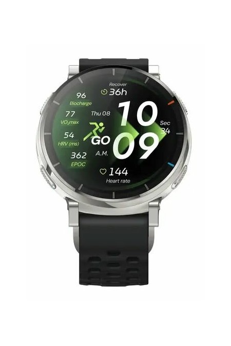 Умные часы Amazfit Active 3 Premium (серебристый/черный) 3