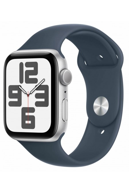 Умные часы Apple Watch SE 2023 GPS 40 мм Aluminium Case with Sport Band (M/L) (серебристый/синий) 
