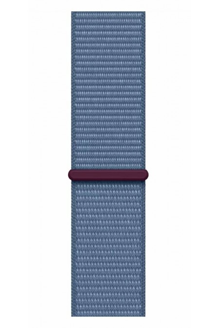 Умные часы Apple Watch SE 2023 GPS 44 мм Aluminium Case with Sport Loop (O/S) (серебристый/синий) 2