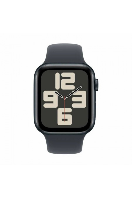 Умные часы Apple Watch SE 2024 GPS 40 мм Aluminium Case with Sport Band (M/L) (темная ночь/темная ночь) 1