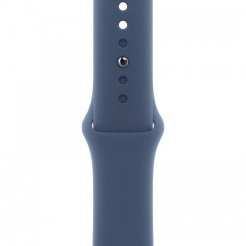 Умные часы Apple Watch SE 2024 GPS 40 мм Aluminium Case with Sport Band (M/L) (серебристый/джинсовый) 2