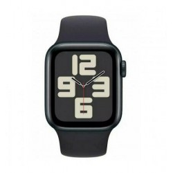 Умные часы Apple Watch SE 2 (2024) GPS 44 мм Aluminium Case with Sport Band (S/M) (темная ночь/темная ночь)
