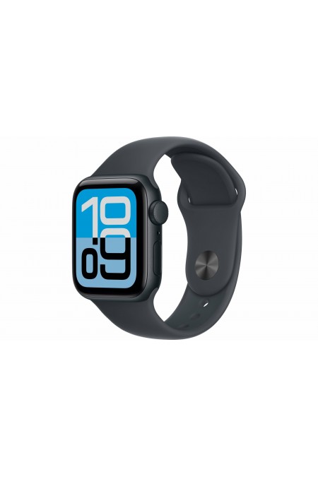 Умные часы Apple Watch SE 2025 GPS 40 мм Aluminium Case with Sport Band (M/L) (темная ночь/темная ночь) 