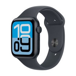 Умные часы Apple Watch SE 2025 GPS 40 мм Aluminium Case with Sport Band (S/M) (темная ночь/темная ночь)