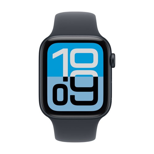 Умные часы Apple Watch SE 2025 GPS 40 мм Aluminium Case with Sport Band (S/M) (темная ночь/темная ночь) 1