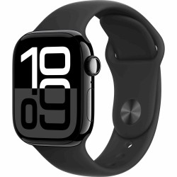 Умные часы Apple Watch Series 10 GPS 42 мм Aluminium Case with Sport Band (M/L) (черный матовый/черный)
