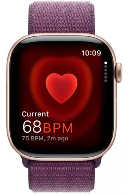 Умные часы Apple Watch Series 10 GPS 42 мм Aluminium Case with Sport Loop (O/S) (розовое золото/легкий румянец) 5