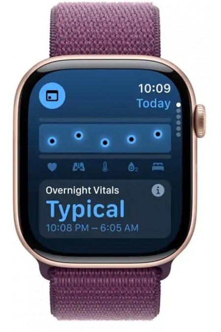 Умные часы Apple Watch Series 10 GPS 42 мм Aluminium Case with Sport Loop (O/S) (розовое золото/легкий румянец) 6