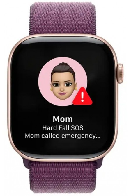 Умные часы Apple Watch Series 10 GPS 42 мм Aluminium Case with Sport Loop (O/S) (розовое золото/легкий румянец) 7