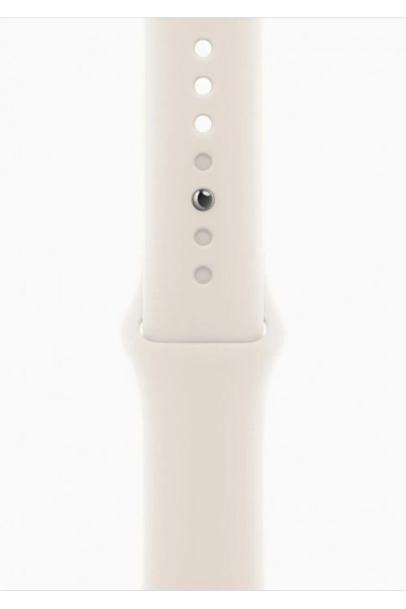 Умные часы Apple Watch Series 10 GPS 46 мм Aluminium Case with Sport Band (S/M) (золотой титан/сияющая звезда) 2