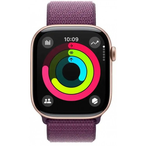 Умные часы Apple Watch Series 10 GPS 46 мм Aluminium Case with Sport Loop (O/S) (MWWV3) (розовое золото/легкий румянец) 3