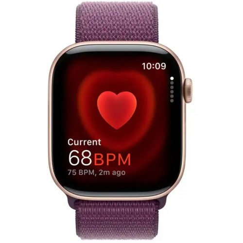 Умные часы Apple Watch Series 10 GPS 46 мм Aluminium Case with Sport Loop (O/S) (MWWV3) (розовое золото/легкий румянец) 5