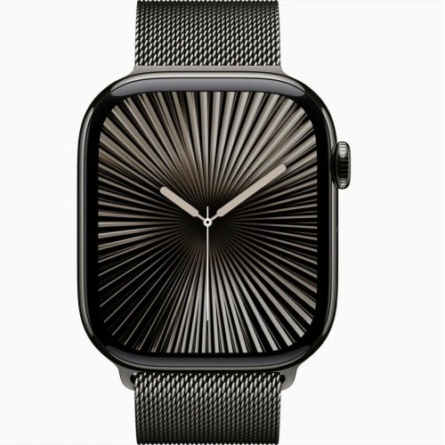 Умные часы Apple Watch Series 10 GPS 42 мм Titanium Case with Milanese Loop (сланцевый титан) 1