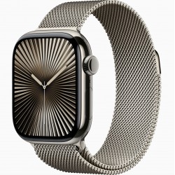 Умные часы Apple Watch Series 10 GPS 46 мм Titanium Case with Milanese Loop (M/L) (натуральный титан)