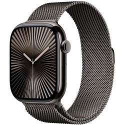Умные часы Apple Watch Series 10 GPS 46 мм Titanium Case with Milanese Loop (M/L) (сланцевый титан)