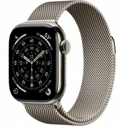 Умные часы Apple Watch Series 11 GPS 42 мм Titanium Case with Milanese Loop (M/L) (натуральный титан/натуральный титан)