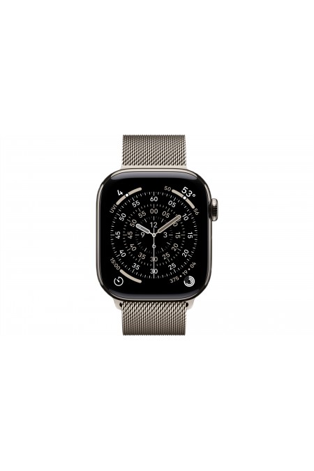 Умные часы Apple Watch Series 11 GPS 42 мм Titanium Case with Milanese Loop (M/L) (натуральный титан/натуральный титан) 1