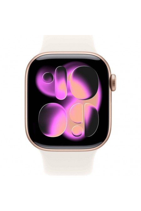 Умные часы Apple Watch Series 11 GPS 46 мм Aluminium Case with Sport Band (M/L) (розовое золото/легкий румянец) 1