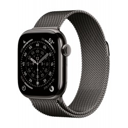 Умные часы Apple Watch Series 11 GPS 42 мм Titanium Case with Milanese Loop (O/S) (сланценвый титан/сланценвый титан)