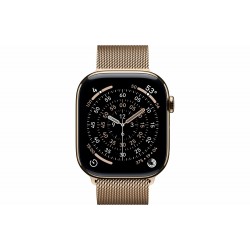 Умные часы Apple Watch Series 11 GPS 42 мм Titanium Case with Milanese Loop (S/M) (золотой/золотой)