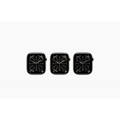 Умные часы Apple Watch Series 11 GPS + Cellular 46 мм Titanium Case with Milanese Loop (M/L) (золотой/золотой) 7
