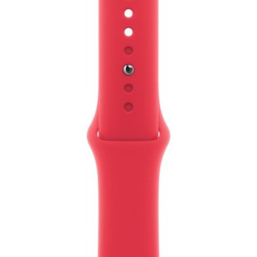 Умные часы Apple Watch Series 9 GPS 41 мм Aluminium Case with Sport Band (M/L) (MRXH3) (красный/красный) 2