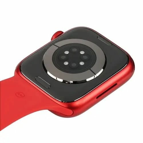 Умные часы Apple Watch Series 9 GPS 41 мм Aluminium Case with Sport Band (S/M) (красный/красный) 1