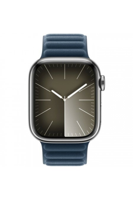 Умные часы Apple Watch Series 9 GPS 45 мм Aluminium Case with Magnetic Link (S/M) (темная ночь/тихоокеанский голубой) 1