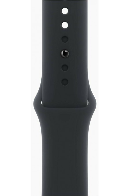 Умные часы Apple Watch Series 9 GPS 45 мм Aluminium Case with Sport Band (M/L) (темная ночь/темная ночь) 2