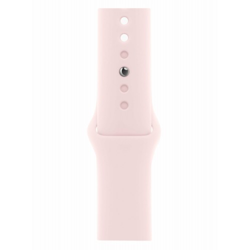 Умные часы Apple Watch Series 9 GPS 45 мм Aluminium Case with Sport Band (M/L) (розовый/светло-розовый) 2