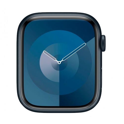 Умные часы Apple Watch Series 9 GPS 45 мм Aluminium Case with Sport Band (M/L) (MR9A3) (темная ночь/темная ночь) 6