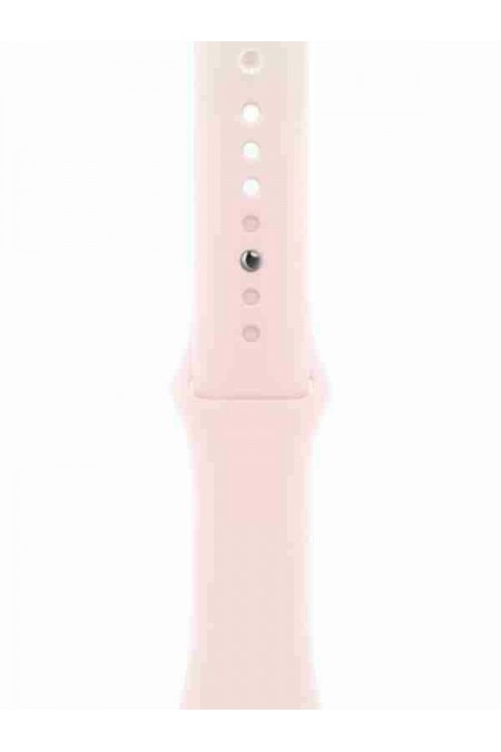 Умные часы Apple Watch Series 9 GPS 45 мм Aluminium Case with Sport Band (S/M) (розовый/светло-розовый) 2