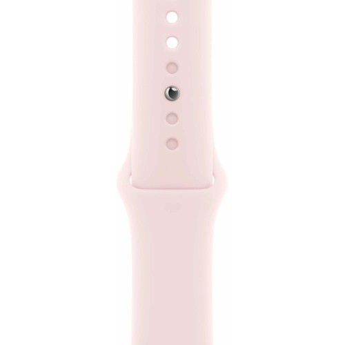 Умные часы Apple Watch Series 9 GPS 45 мм Aluminium Case with Sport Band (S/M) (MR9G3) (розовый/светло-розовый) 6