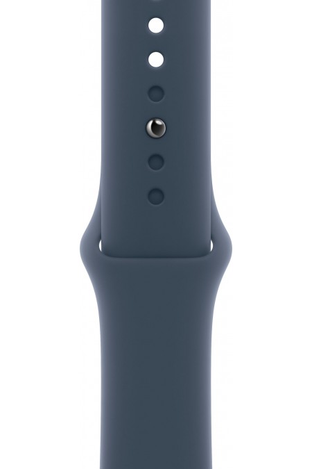 Умные часы Apple Watch Series 9 GPS 45 мм Aluminium Case with Sport Band (S/M) (серебристый/штормовой синий) 2