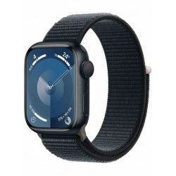 Умные часы Apple Watch Series 9 GPS 45 мм Aluminium Case with Sport Loop (O/S) (MR9C3) (темная ночь/темная ночь)