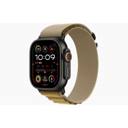 Умные часы Apple Watch Ultra 2 (2024) GPS + Cellular 49 мм Titanium Case with Alpine Loop (L) (черный/коричневый)