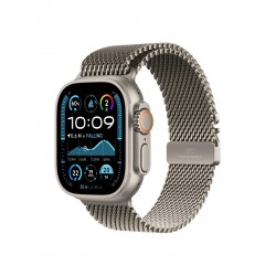 Умные часы Apple Watch Ultra 2 (2024) GPS + Cellular 49 мм Titanium Case with Milanese Loop (L) (натуральный титан)
