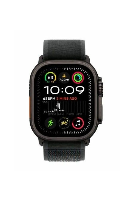 Умные часы Apple Watch Ultra 2 (2024) GPS 49 мм Titanium Case with Trail Loop (S/M) (черный/черный) 1