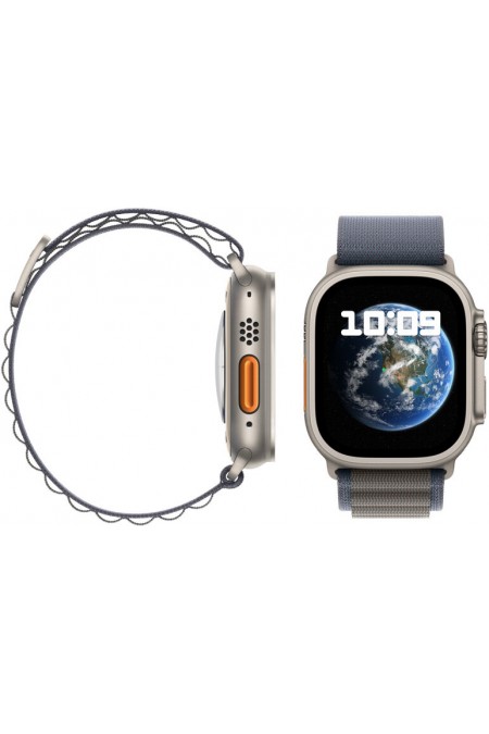 Умные часы Apple Watch Ultra 2 GPS 49 мм Titanium Case with Alpine Loop (L) (синий) 5