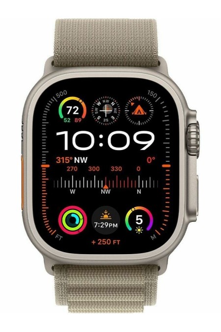 Умные часы Apple Watch Ultra 2 GPS 49 мм Titanium Case with Alpine Loop (L) (оливковый) 