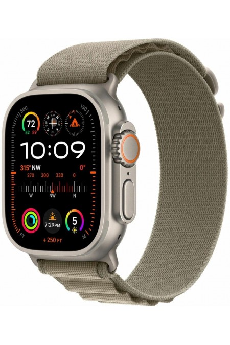 Умные часы Apple Watch Ultra 2 GPS 49 мм Titanium Case with Alpine Loop (L) (оливковый) 1