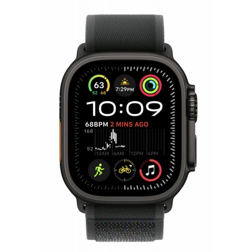 Умные часы Apple Watch Ultra 2 (2024) GPS 49 мм Titanium Case with Trail Loop (M/L) (черный/черный) 1