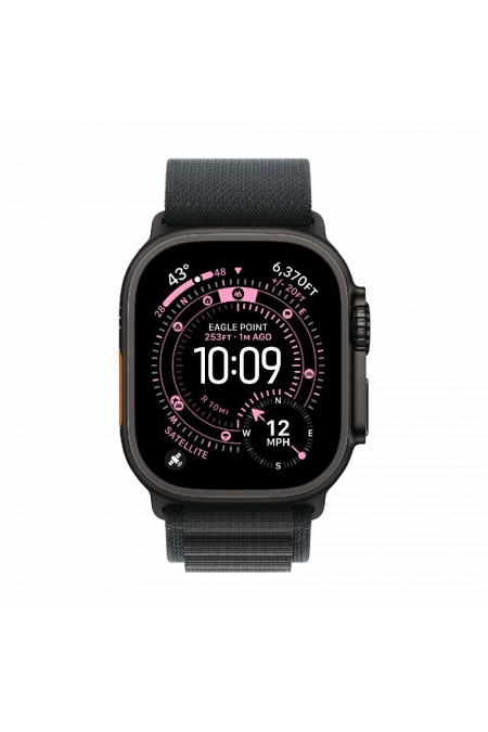 Умные часы Apple Watch Ultra 3 GPS 49 мм Titanium Case with Alpine Loop (S) (черный/черный) 1