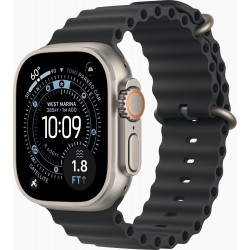 Умные часы Apple Watch Ultra 3 GPS 49 мм Titanium Case with Band Ocean (O/S) (натуральный титан/черный)