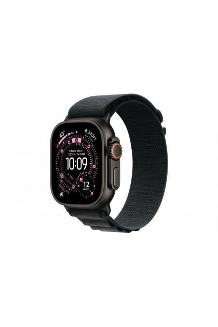 Умные часы Apple Watch Ultra 3 GPS 49 мм Titanium Case with Alpine Loop (L) (черный/черный) 