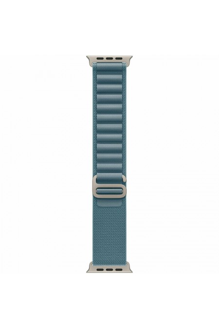 Умные часы Apple Watch Ultra 3 GPS 49 мм Titanium Case with Alpine Loop (M) (натуральный титан/голубой) 2
